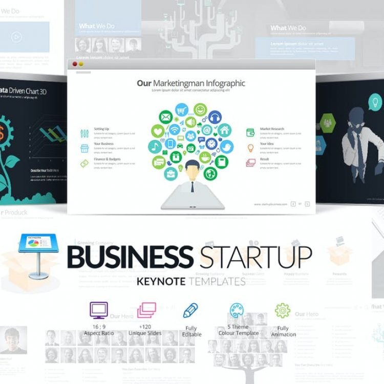 Business Startup- Keynote Template
