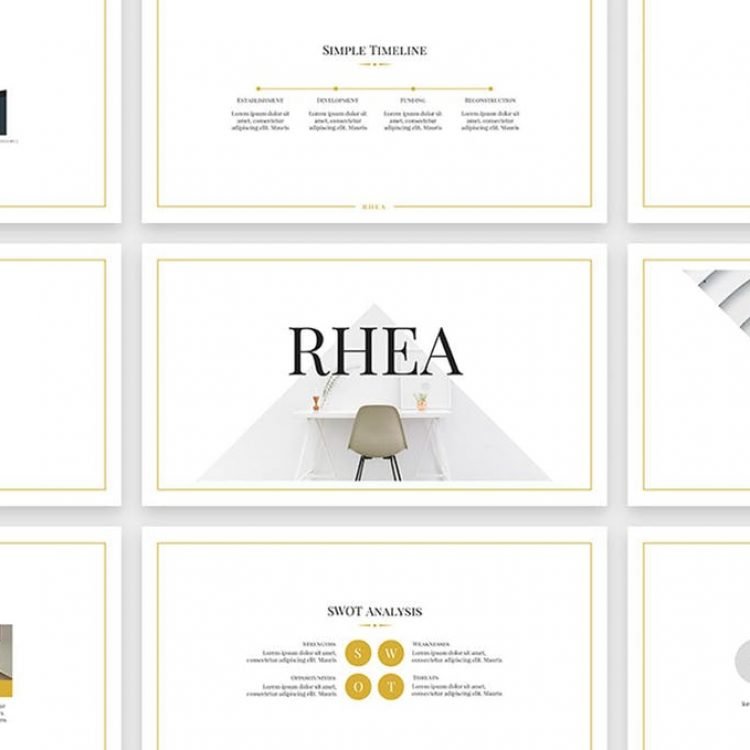 Rhea- Powerpoint Template