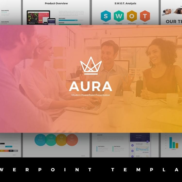 Aura PowerPoint Template