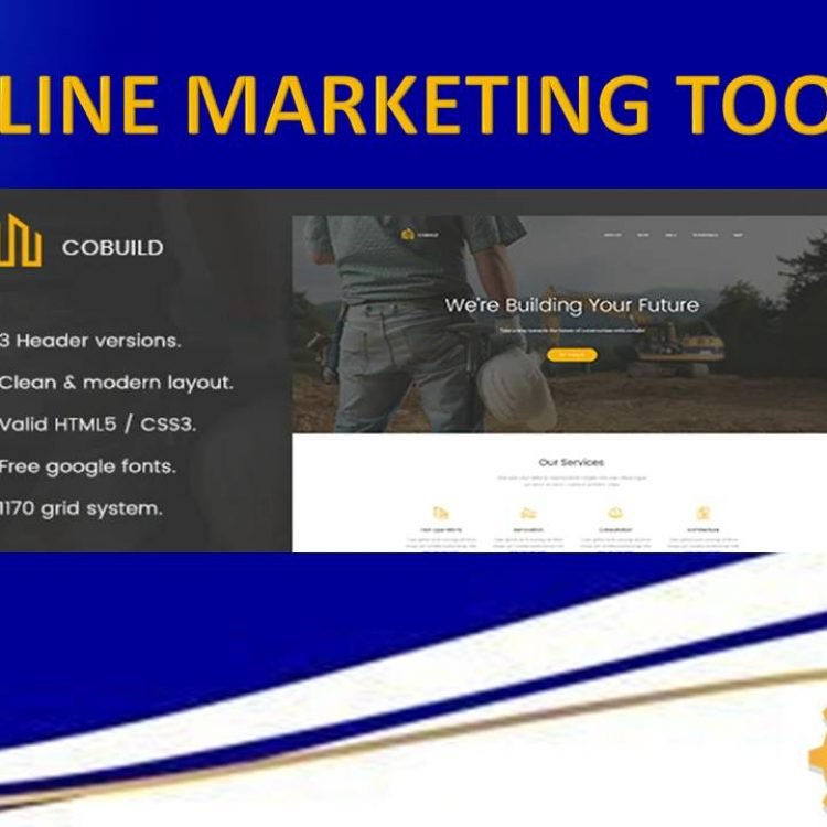 Cobuild Construction Landing Page Html Template