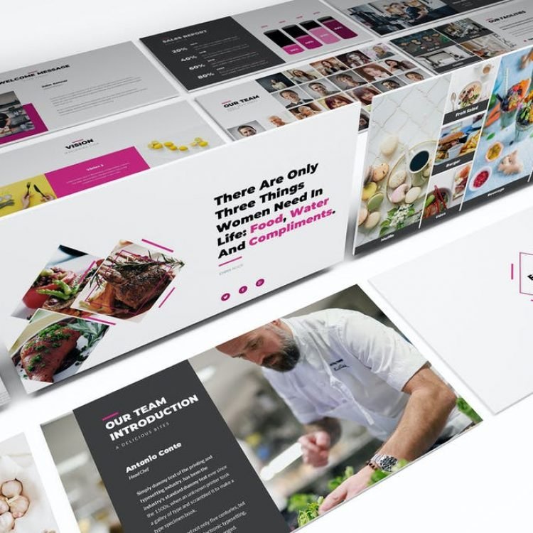 Foodie Duddie - PowerPoint Template