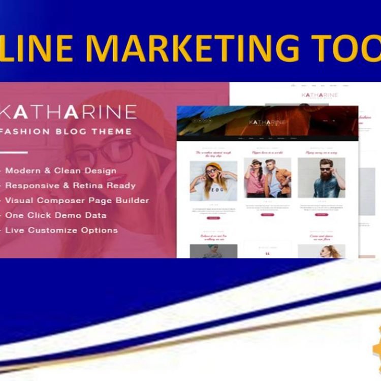 Katharine Modern Fashion Blog Template