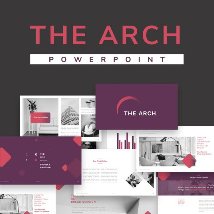 The Arc Powerpoint Template