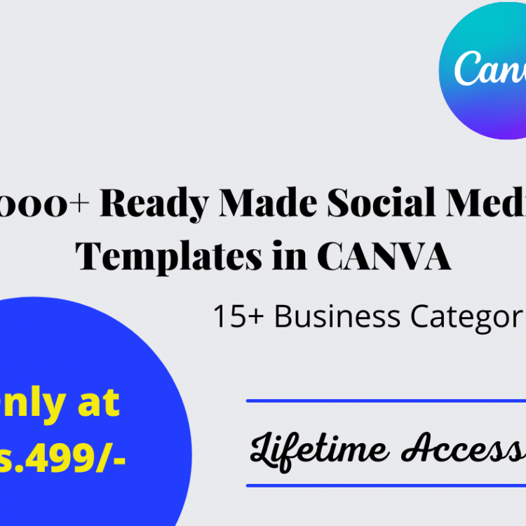 6000+ Ready Made Social Media Templates in CANVA